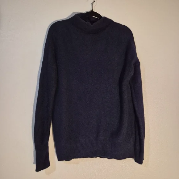 Vince Plush Cashmere Funnel-Neck Sweater - Picture 5 of 6